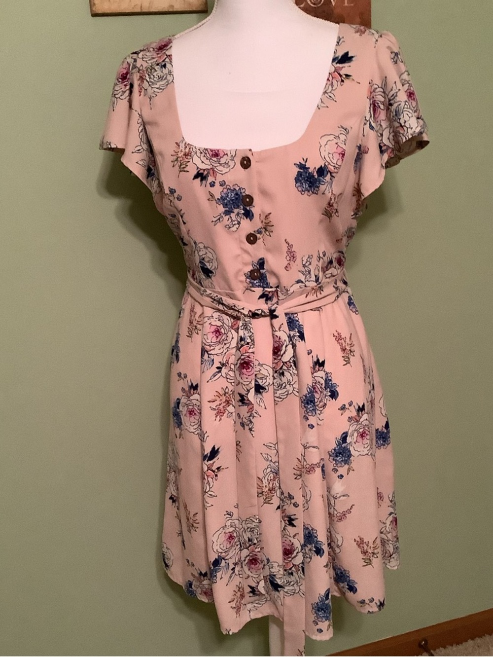 “Xhilaration” Above the Knee Flowy Dress - Size M